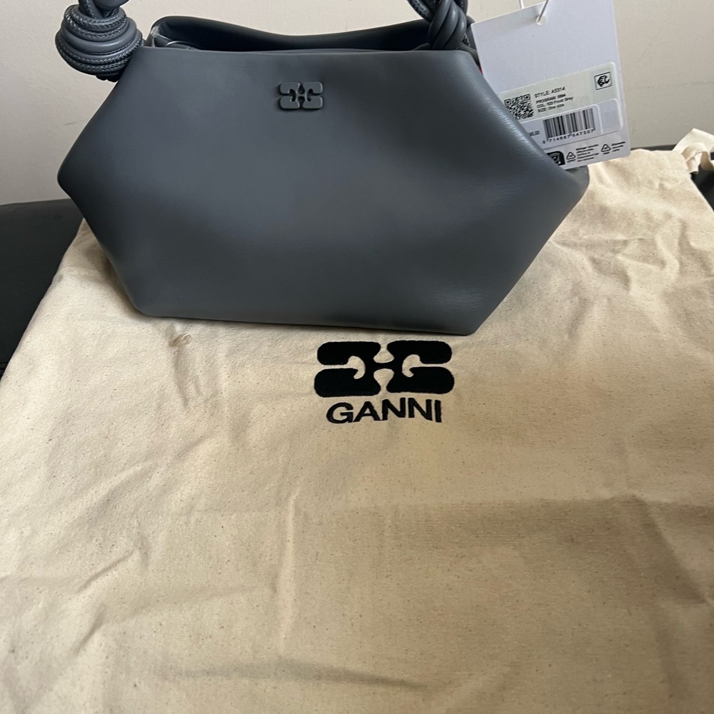 Gianni Dark Grey Small Bou Bag - Picture 13 of 16